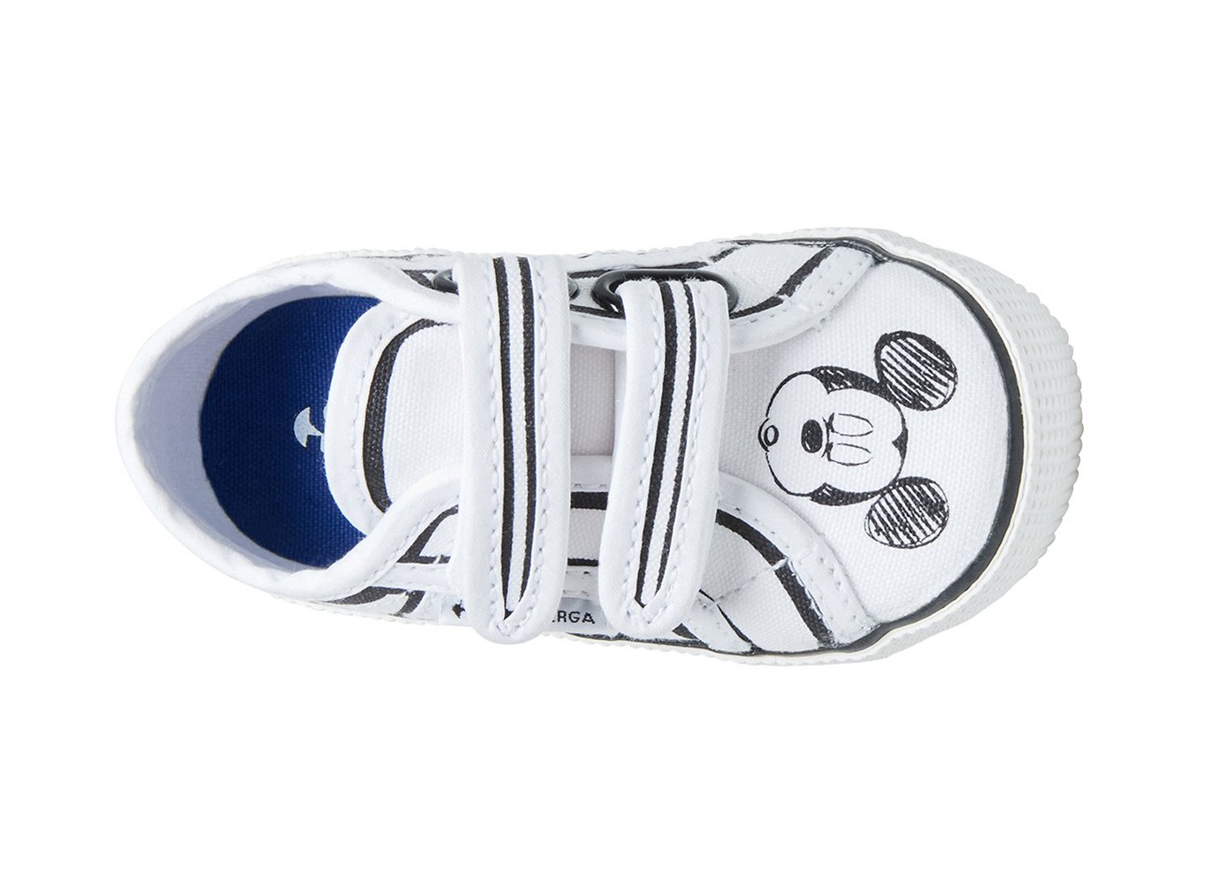 Zapatillas Superga Niños Blancas/Azules - 2750 Wakemeupstrapcotj - 516730EHR
